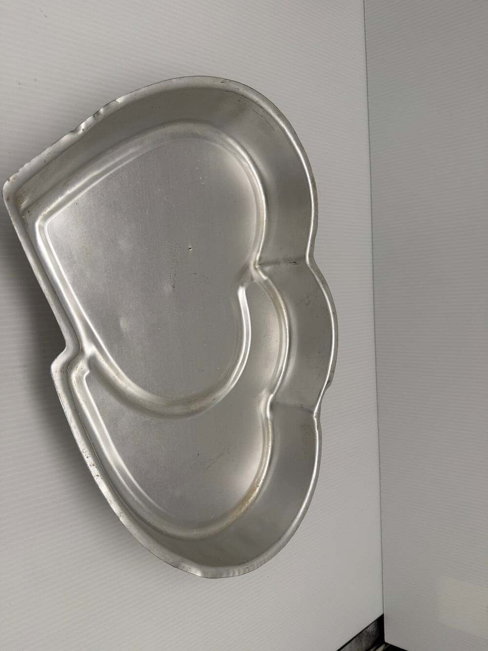 Vintage Wilton Double Heart Cake Pan – Aluminum Baking Mold – Double Heart Desi